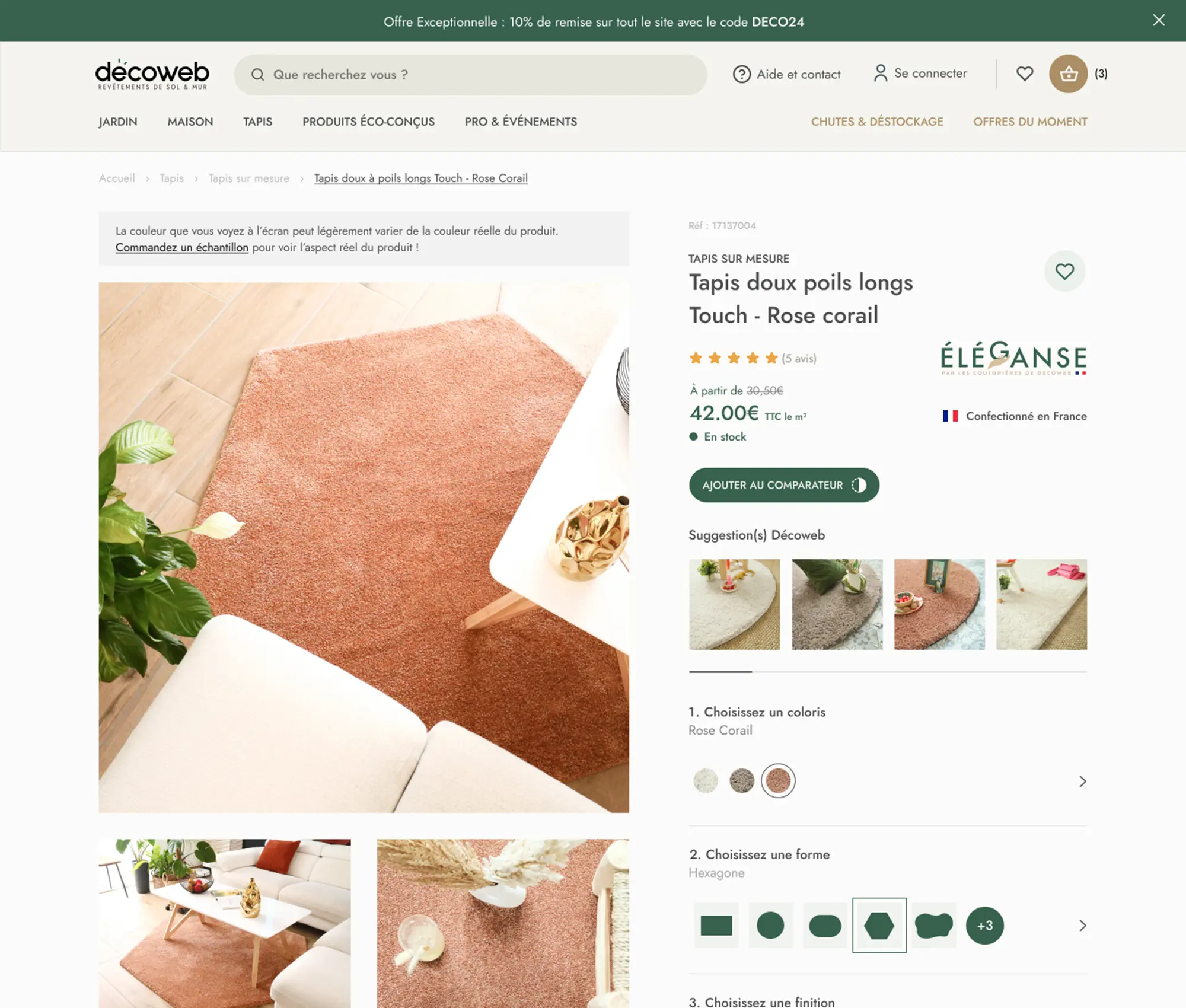 Page Fiche Produit