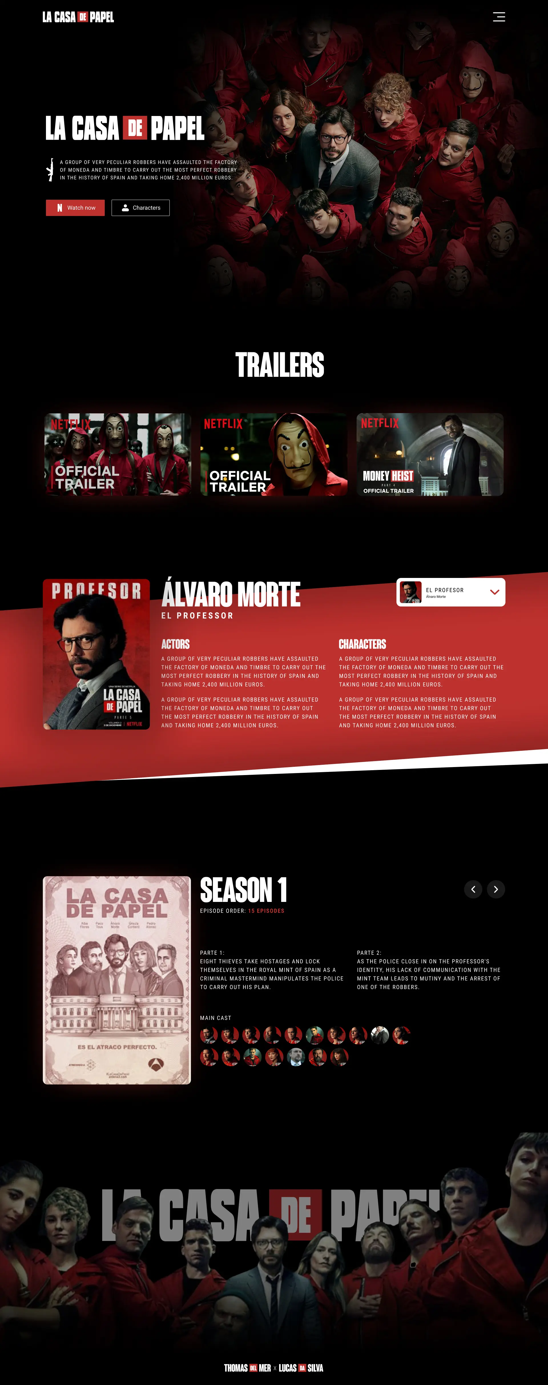 Landing page